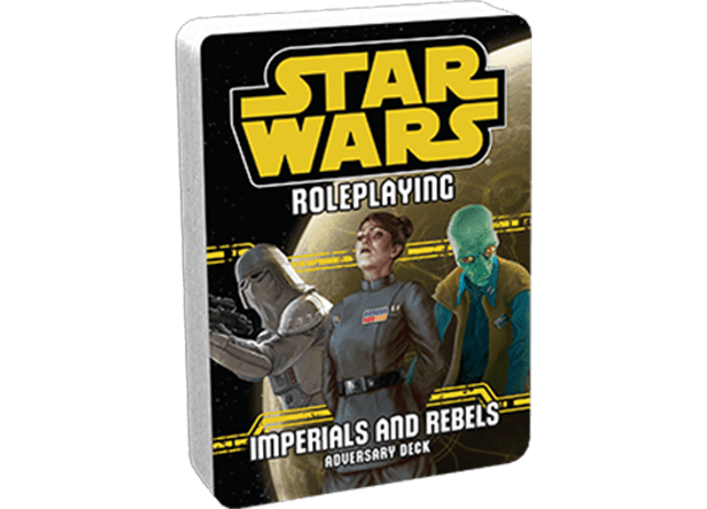 Gamers Guild AZ Star Wars RPG SW RPG: Imperials and Rebels Adversary Deck Asmodee