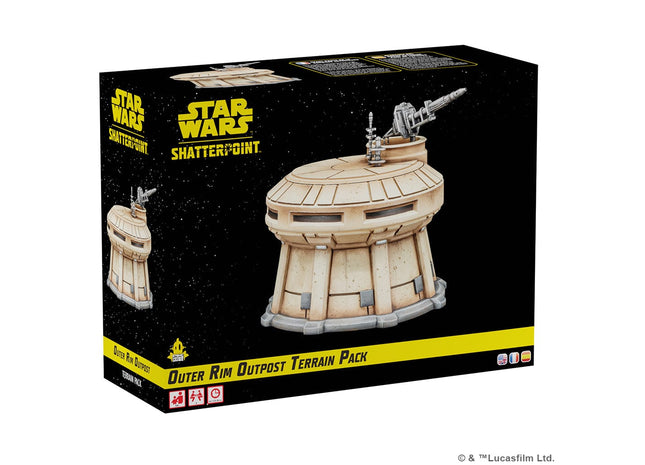 Gamers Guild AZ Star Wars Shatterpoint Star Wars: Shatterpoint - Outer Rim Outpost Terrain Pack (Pre-Order) Asmodee