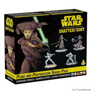 Gamers Guild AZ Star Wars: Shatterpoint Star Wars: Shatterpoint - Plans and Preperation: Luminara Unduli Squad Pack (Pre-Order) Asmodee