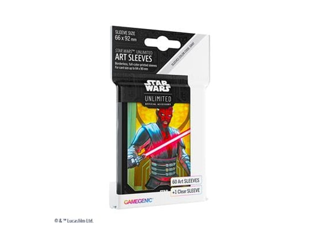 Gamers Guild AZ Star Wars Unlimited Star Wars: Unlimited Art Sleeves Darth Maul Asmodee