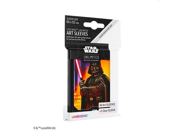 Gamers Guild AZ Star Wars Unlimited Star Wars: Unlimited Art Sleeves  - Darth Vader (Pre-Order) Asmodee