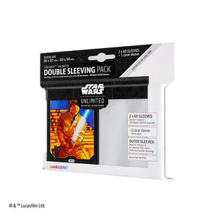 Gamers Guild AZ Star Wars Unlimited Star Wars: Unlimited Art Sleeves Double Sleeving Pack - Luke Skywalker (Pre-Order) Asmodee