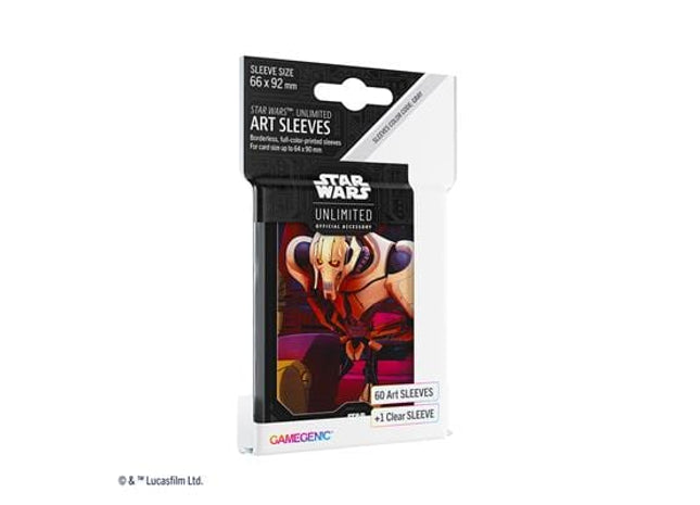 Gamers Guild AZ Star Wars Unlimited Star Wars: Unlimited Art Sleeves General Grievous Asmodee