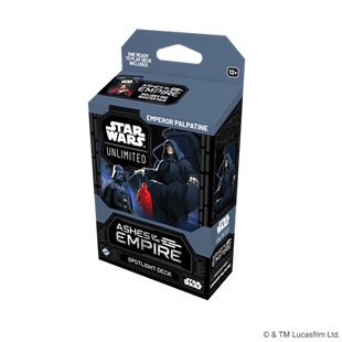 Gamers Guild AZ Star Wars Unlimited Star Wars: Unlimited - Ashes of the Empire: Emperor Palpatine Spotlight Deck (Pre-Order) Asmodee