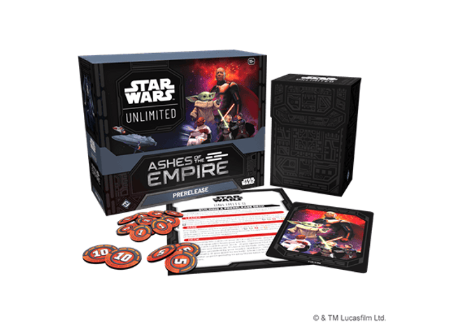 Gamers Guild AZ Star Wars Unlimited Star Wars: Unlimited - Ashes of the Empire: Prerelease Box (Pre-Order) Asmodee