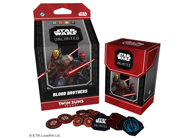 Gamers Guild AZ Star Wars Unlimited Star Wars: Unlimited - Blood Brothers Twin Suns Deck (Pre-Order) Asmodee