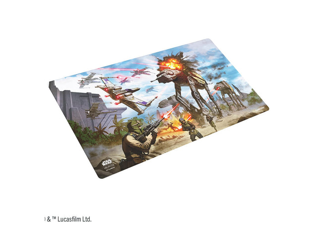 Gamers Guild AZ Star Wars Unlimited Star Wars Unlimited: Game Mat Battle of Scarif (Pre-Order) Asmodee