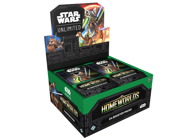 Gamers Guild AZ Star Wars Unlimited Star Wars: Unlimited - Homeworlds: Booster Box (Pre-Order) Asmodee