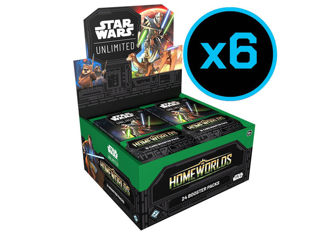 Gamers Guild AZ Star Wars Unlimited Star Wars: Unlimited - Homeworlds: Booster Case (Pre-Order) Asmodee