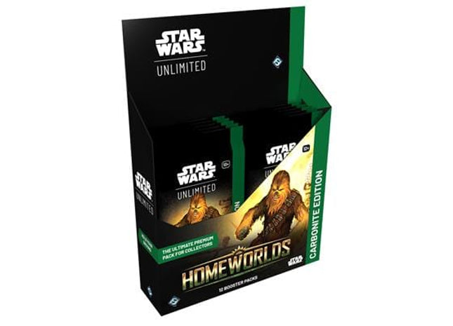 Gamers Guild AZ Star Wars Unlimited Star Wars: Unlimited - Homeworlds: Carbonite Booster Box (Pre-Order) Asmodee