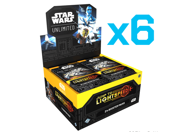 Gamers Guild AZ Star Wars Unlimited Star Wars: Unlimited - Jump To Lightspeed Booster Display [Sealed Case] (Pre-Order) Asmodee