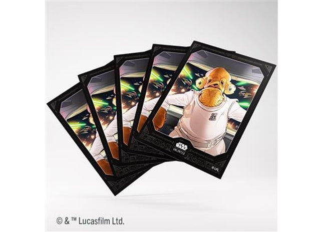 Gamers Guild AZ Star Wars Unlimited Star Wars Unlimited: Premium Art Sleeve Admiral Ackbar (Pre-Order) Asmodee