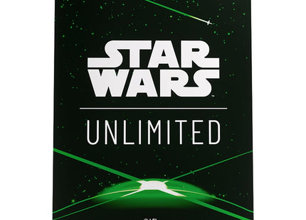 Gamers Guild AZ Star Wars Unlimited Star Wars: Unlimited Premium Art Sleeves - Card Back Green Asmodee