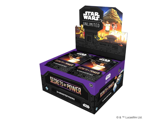 Gamers Guild AZ Star Wars Unlimited Star Wars: Unlimited - Secrets of Power - Booster Display Box (Pre-Order) Asmodee