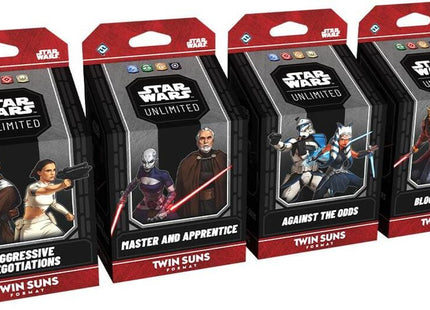 Gamers Guild AZ Star Wars Unlimited Star Wars: Unlimited - Twin Suns Deck Bundle Asmodee