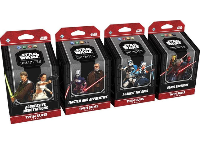 Gamers Guild AZ Star Wars Unlimited Star Wars: Unlimited - Twin Suns Deck Bundle Asmodee