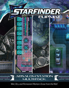 Gamers Guild AZ Starfinder Starfinder RPG: Flip-Mat - Absalom Station Multi-Pack ACD Distribution