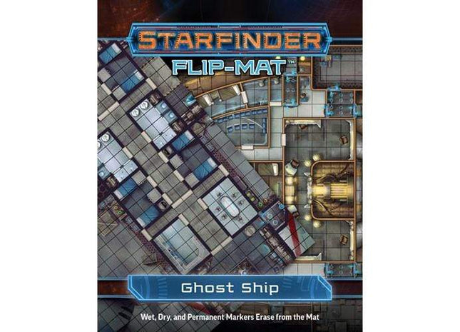 Gamers Guild AZ Starfinder Starfinder RPG: Flip-Mat- Ghost Ship Southern Hobby