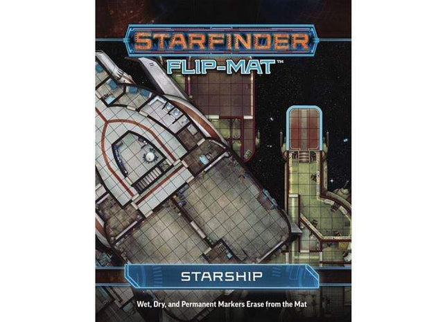 Gamers Guild AZ Starfinder Starfinder RPG: Flip-Mat- Starliner Southern Hobby