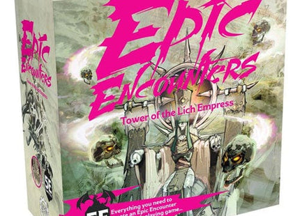 Gamers Guild AZ Steamforged Epic Encounters: Tower of the Lich Empress (D&D 5E Compatible) SFG
