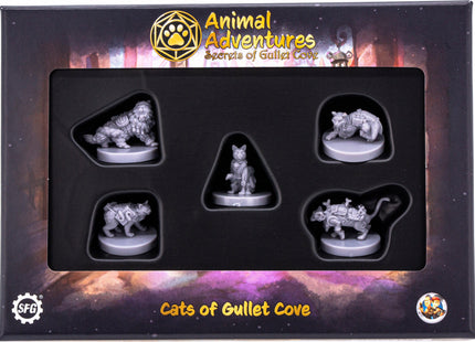 Gamers Guild AZ Steamforged Games Animal Adventures RPG: Cats of Gullet Cove (Pre-Order) Southern Hobby