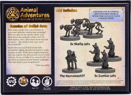 Gamers Guild AZ Steamforged Games Animal Adventures RPG: Enemies of Gullet Cove (Pre-Order) Southern Hobby