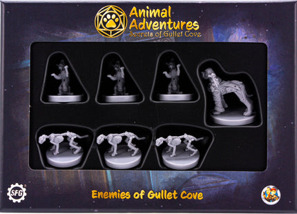 Gamers Guild AZ Steamforged Games Animal Adventures RPG: Enemies of Gullet Cove (Pre-Order) Southern Hobby