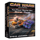 Gamers Guild AZ Steve Jackson Games Car Wars 2 Player Starter Set - Orange/Purple AGD
