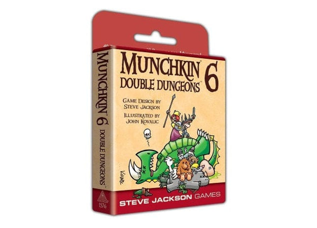 Gamers Guild AZ Steve Jackson Games Munchkin 6: Double Dungeons (Pre-Order) GTS