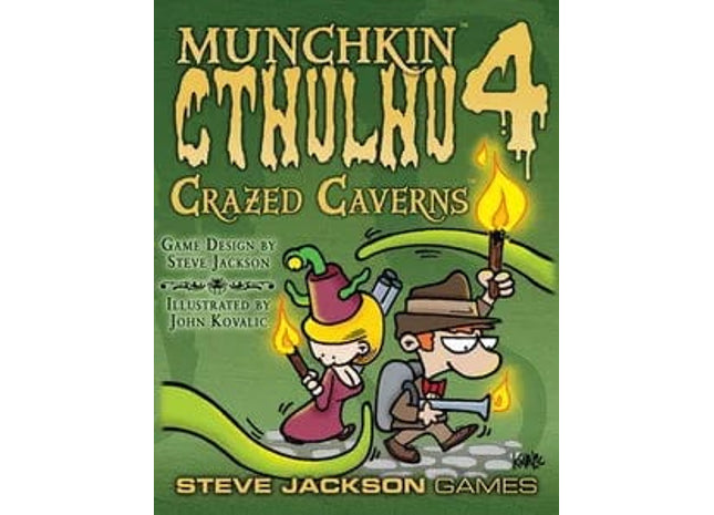 Gamers Guild AZ Steve Jackson Games Munchkin Cthulhu 4: Crazed Cavern (Pre-Order) GTS