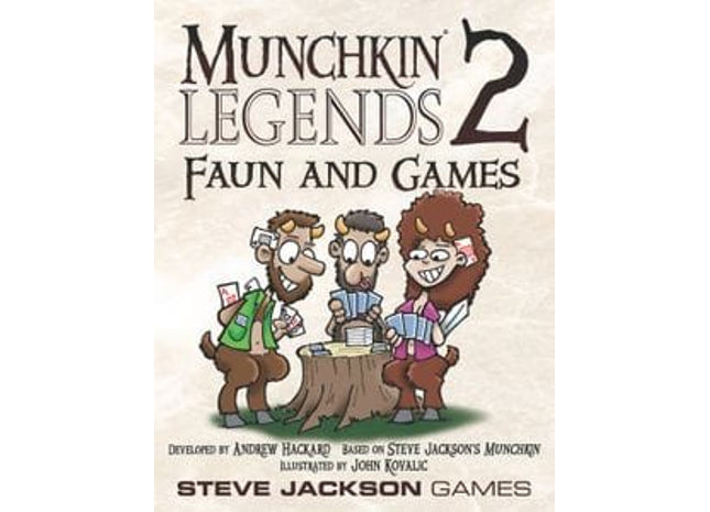 Gamers Guild AZ Steve Jackson Games Munchkin Legends 2: Faun and Games (Pre-Order) GTS