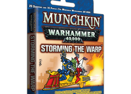 Gamers Guild AZ Steve Jackson Games Munchkin: Warhammer 40000: Storming The Warp (Pre-Order) GTS