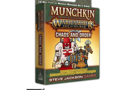 Gamers Guild AZ Steve Jackson Games Munchkin: Warhammer Age of Sigmar: Chaos and Order (Pre-Order) GTS