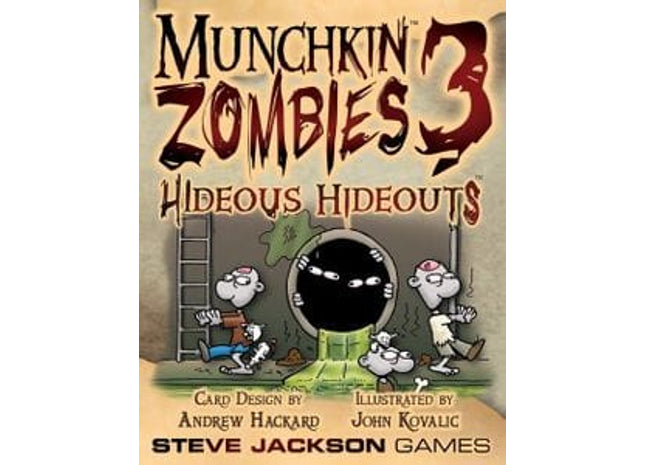 Gamers Guild AZ Steve Jackson Games Munchkin Zombies 3: Hideous Hideouts (Pre-Order) GTS