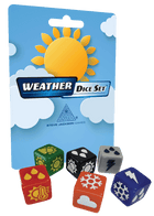 Gamers Guild AZ Steve Jackson Games Weather Dice Set GTS