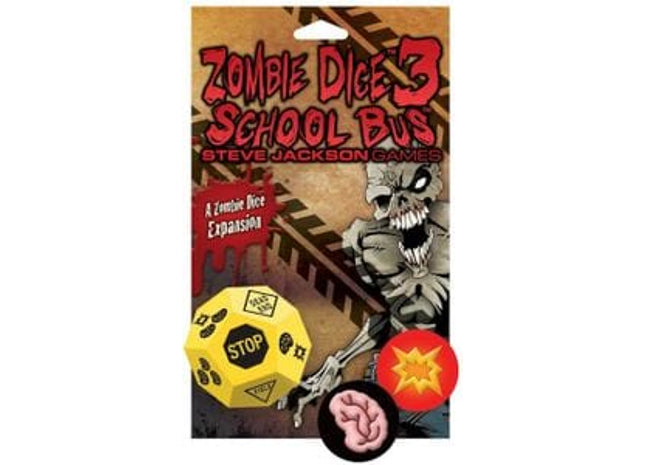 Gamers Guild AZ Steve Jackson Games Zombie Dice 3: School Bus (Pre-Order) GTS
