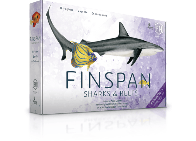 Gamers Guild AZ Stonemaier Games Finspan: Sharks & Reefs Expansion (Pre-Order) Stonemaier Games