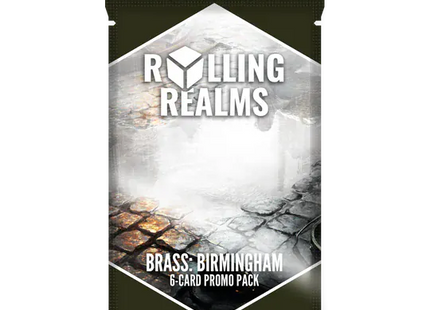 Gamers Guild AZ Stonemaier Games Rolling Realms: Brass: Birmingham 6-Card Promo Pack Stonemaier Games