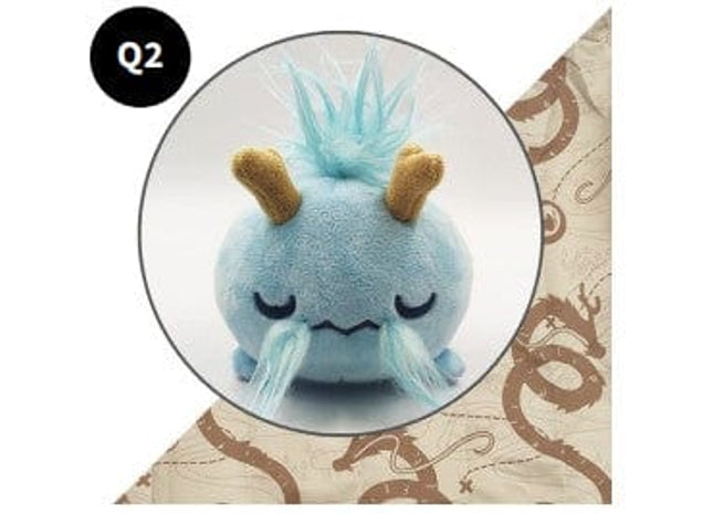 Gamers Guild AZ TeeTurtle Plushie Tote Bag: Brown Dragon Map Tote Bag + Light Blue Dragon Plushie AGD