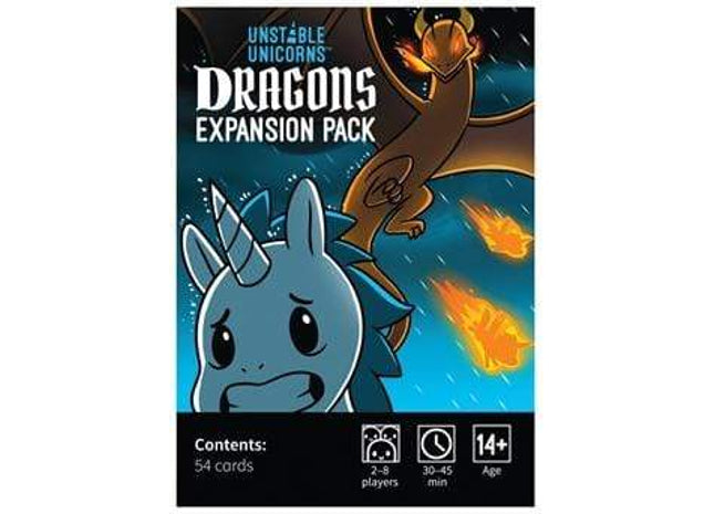 Gamers Guild AZ TeeTurtle Unstable Unicorns: Dragons Expansion Pack ACD Distribution