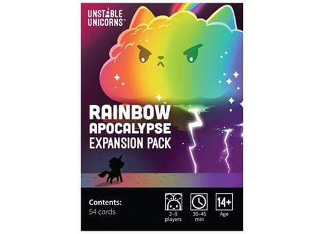 Gamers Guild AZ TeeTurtle Unstable Unicorns: Rainbow Apocalypse Expansion Pack ACD Distribution
