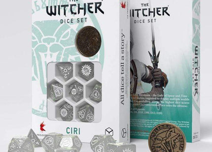 Gamers Guild AZ The Witcher The Witcher Dice Set: Ciri - The Lady of Space and Time Discontinue