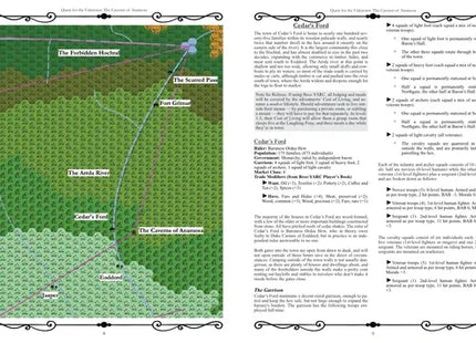 Gamers Guild AZ Third Kingdom Games Quest for the Unknown: The Caverns of Anamosa (Pre-Order) Quartermaster Direct