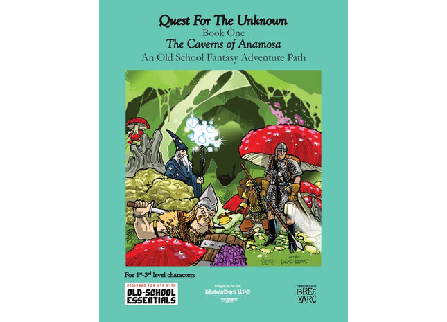 Gamers Guild AZ Third Kingdom Games Quest for the Unknown: The Caverns of Anamosa (Pre-Order) Quartermaster Direct