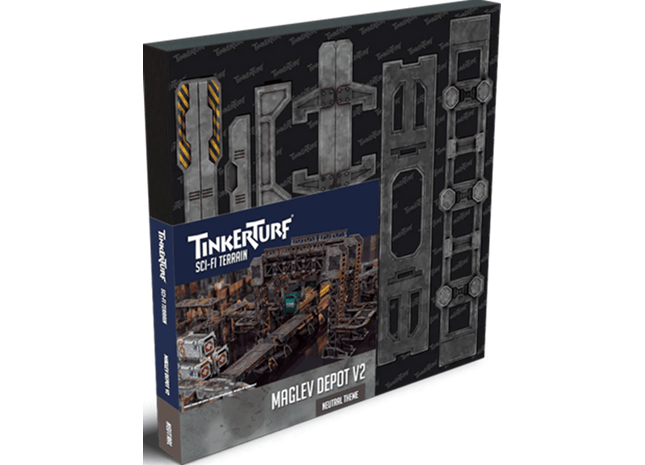 Gamers Guild AZ Tinkerhouse Games Tinkerturf: Maglev Depot v2 - Neutral (Pre-Order) AGD