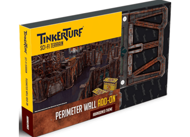 Gamers Guild AZ Tinkerhouse Games Tinkerturf: Perimeter Wall Add-On - Abandoned (Pre-Order) AGD