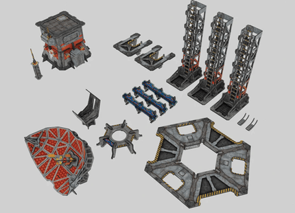 Gamers Guild AZ Tinkerhouse Games Tinkerturf: SatComm Installation - Neutral (Pre-Order) AGD