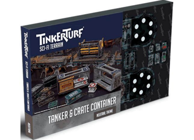 Gamers Guild AZ Tinkerhouse Games Tinkerturf: Tanker & Crate Containers - Neutral (Pre-Order) AGD