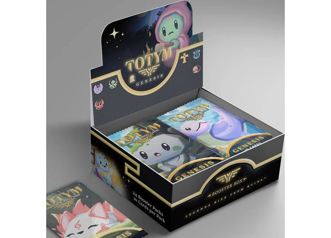 Gamers Guild AZ TOTYM TOTYM Trading Card Game: Genesis Base Set - 1st Edition Booster Box TOTYM