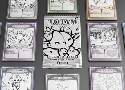 Gamers Guild AZ TOTYM TOTYM Trading Card Game: Sketch Relic: Genesis Edition | Collectible Booster Box TOTYM
